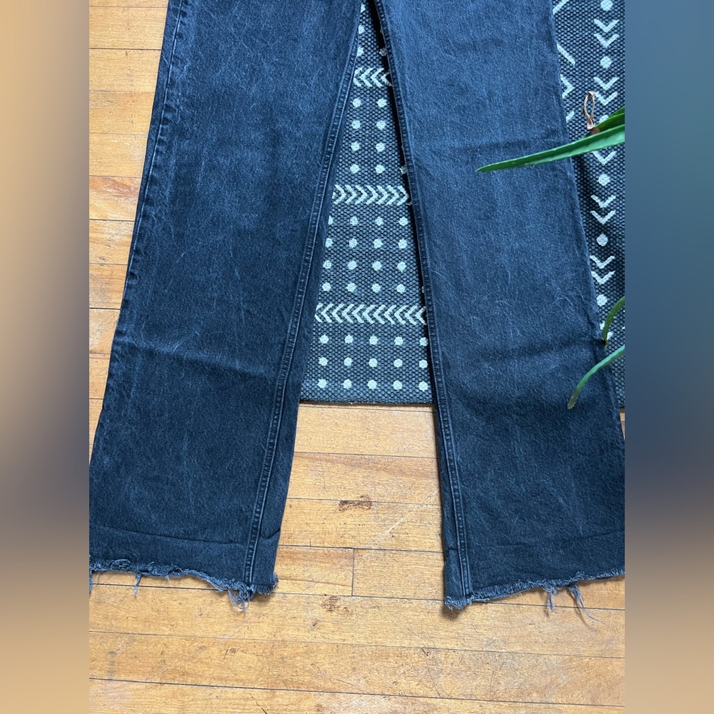 Zara High Rise Wide Leg Jeans - Picture 4 of 7